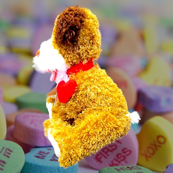 Hallmark Talking Buddy Plush Animated Puppy Dog Animal Valentines Day Flaps Ears - Picture 3 of 8